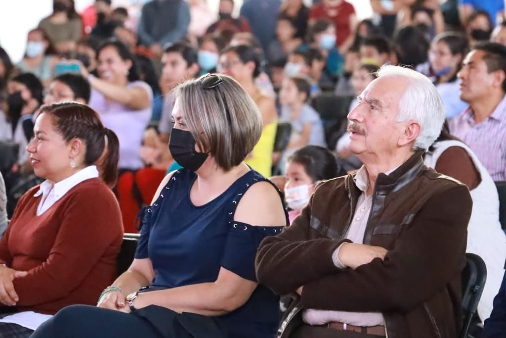 Exitosa función de títeres en Chiautempan